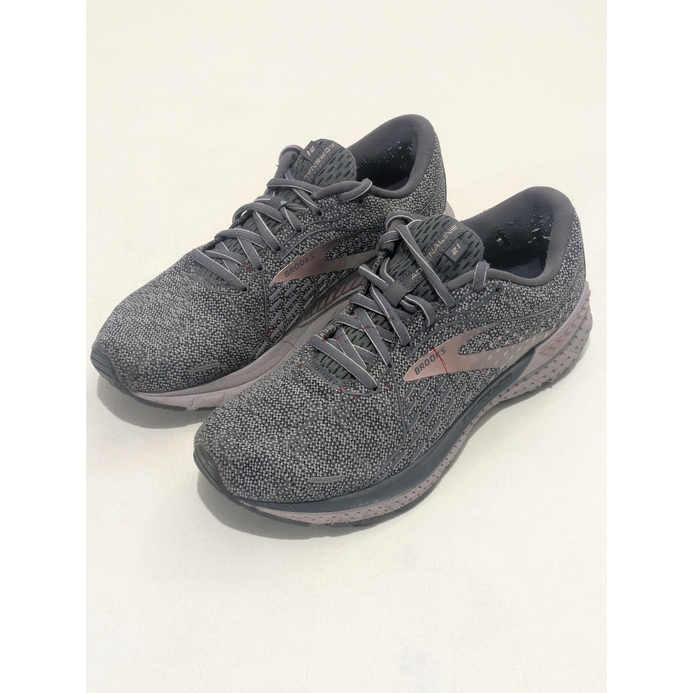 Brooks‎ Adrenaline GTS 21 Womens Running Shoes Grey Wide 1203291D528 11D
